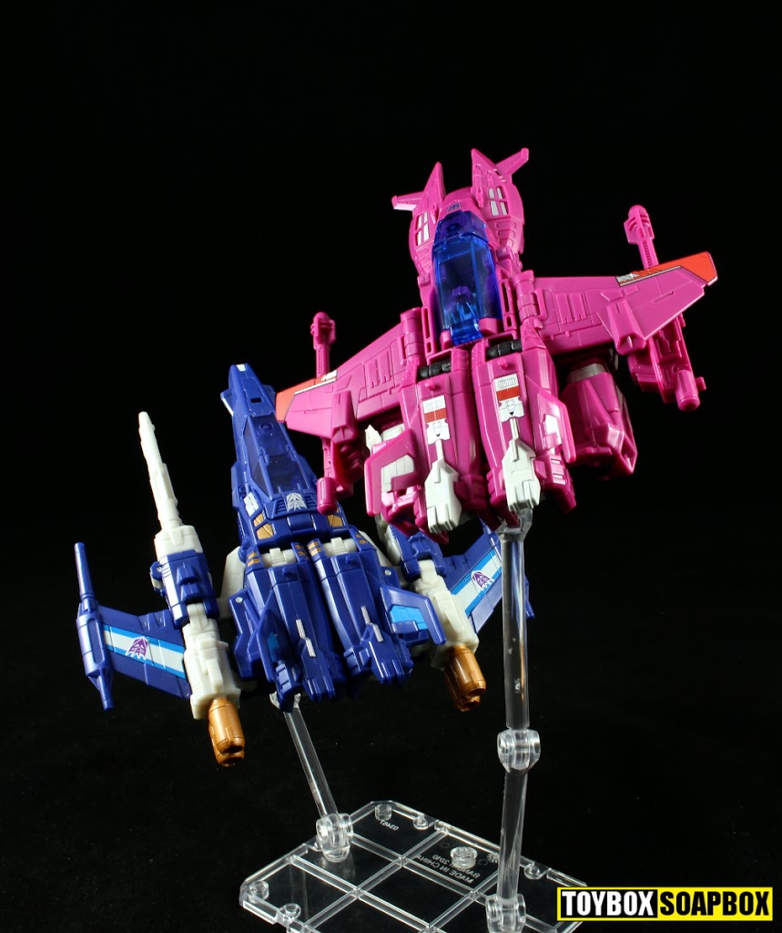 titans return Misfire and Trigghappy jet modes