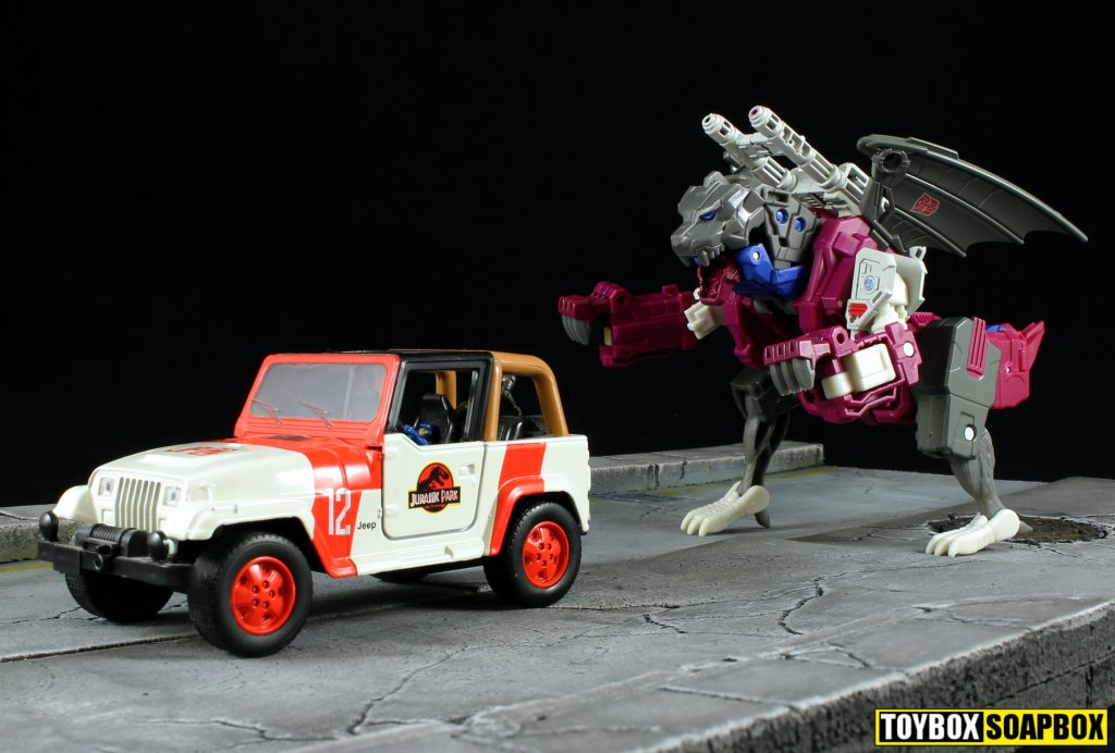 titans return deluxe grotusque jurassic park jeep