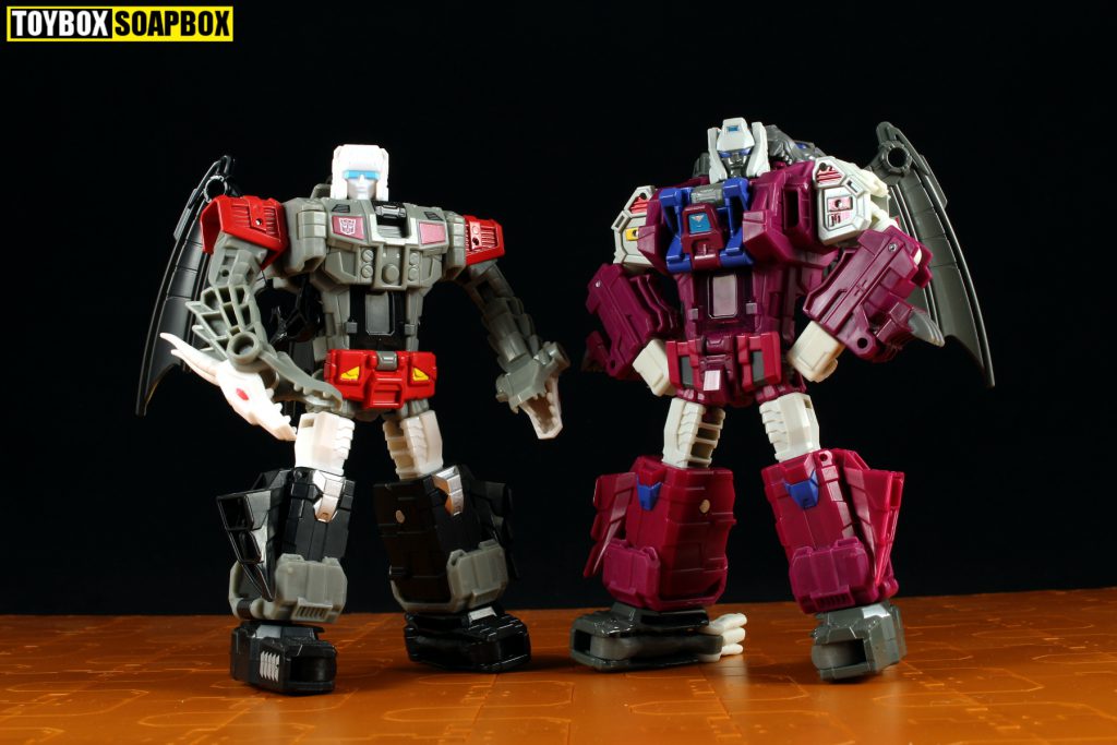 transformers monsterbots grotusque and twinferno