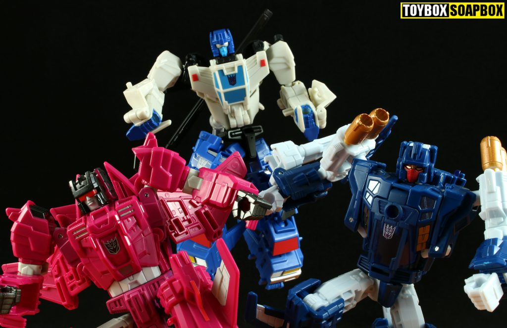 transformers legends misfire & triggerhappy and potp battletrap