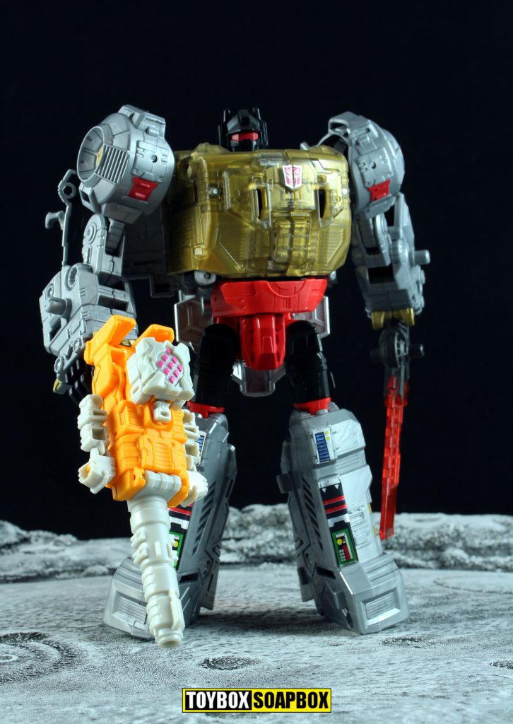 transformers power of the primes grimlock landmine alpha trion