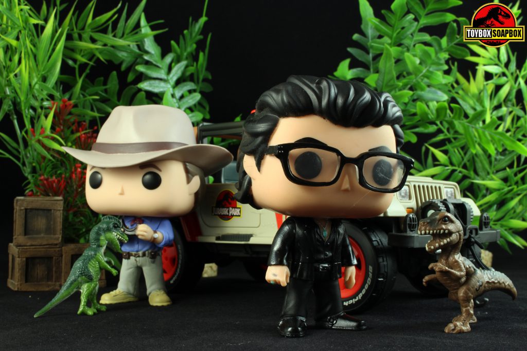 jurassic park funko pop vinyl ian malcolm